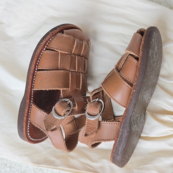 Adelisa & Co Sandals size 20 Leather - Picture 4 of 6